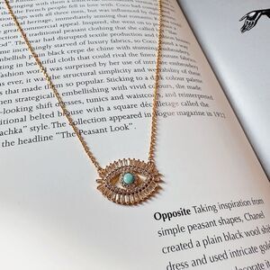 Evil Eye 925 Sterling Silver Necklace